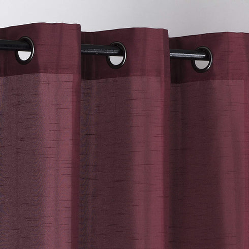 Adore the Decor™ Faux Silk 54 x 84 in. Single Grommet Curtain Panel